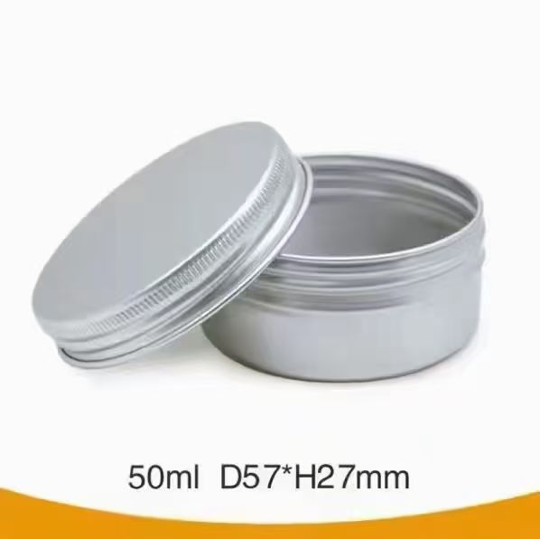 100ml Round Aluminum Tin with Slip Lid