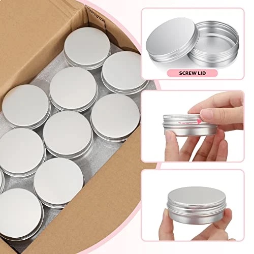 Aluminum tin jar